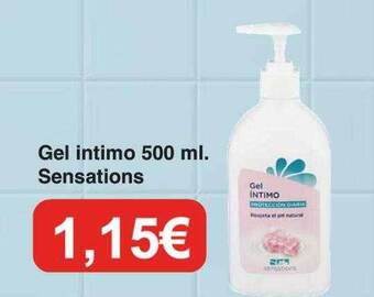 Spar La Palma Gel intimo sensations oferta