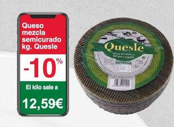 Spar La Palma Queso mezcla semicurado quesle oferta