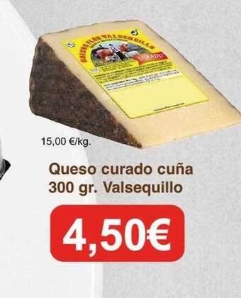 Spar La Palma Queso curado cuna valsequillo oferta