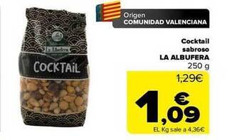 Carrefour Cocktail sabroso la albufera oferta