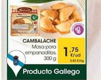 Eroski Cambalache masa para empanadillas oferta