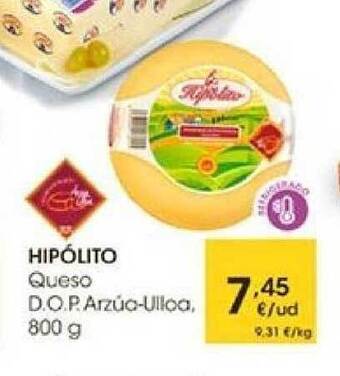 Eroski Hipólito queso d.o.p. arzúa-ulloa oferta