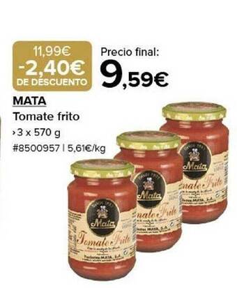 Costco Mata tomate frito oferta
