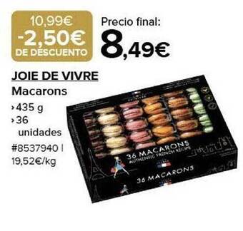 Costco Joie de vivre macarons oferta