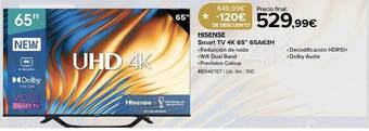 Costco Hisense smart tv 4k 65 oferta