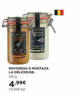 El Corte Inglés Mayonesa o mostaza la délicieuse oferta