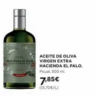 El Corte Inglés Aceite de oliva virgen extra hacienda el palo oferta