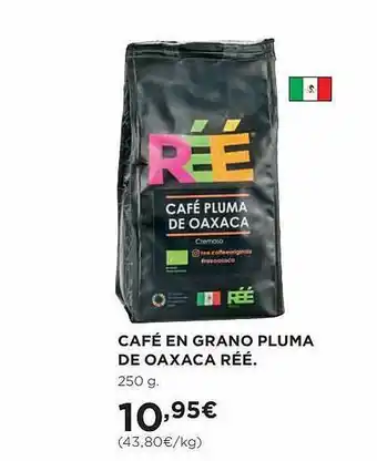 El Corte Inglés Café en grano pluma de oaxaca réé oferta