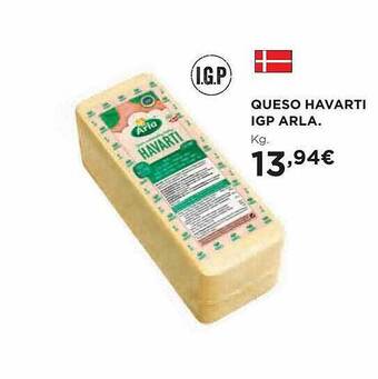 El Corte Inglés Queso havarti igp arla oferta