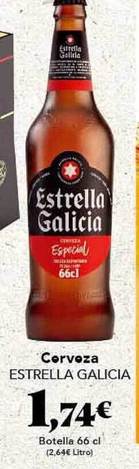 Gadis Cerveza estrella galicia oferta
