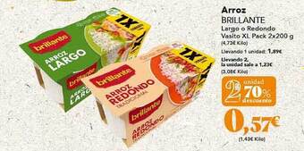 Gadis 2a unidad 70% descuento arroz brillante oferta