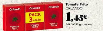 Gadis Tomate frito orlando oferta
