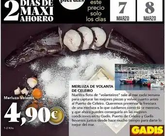Gadis Merluza volanta oferta