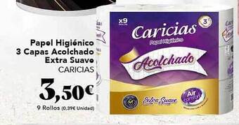 Gadis Papel higiénico 3 capas acolchado extra suave caricias oferta