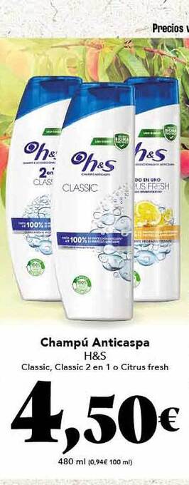 Gadis Champú anticaspa h&s oferta