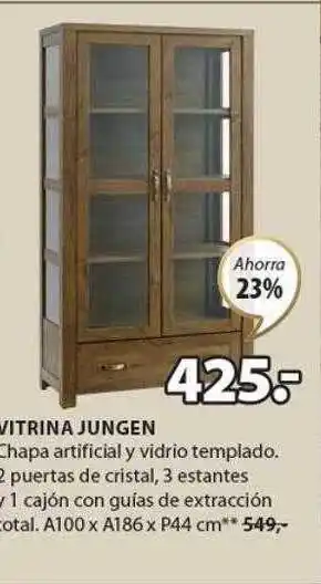 JYSK Vitrina jungen oferta