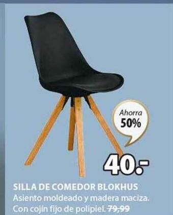 JYSK Silla de comedor blokhus oferta