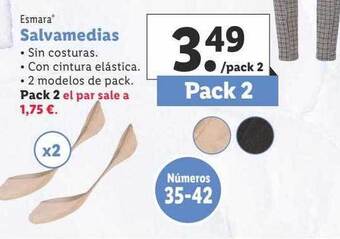 Lidl Esmara salvamedias oferta