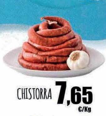 Spar Tenerife Chistorra oferta