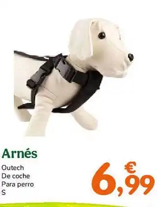 TiendAnimal Arnés outech de coche para perro oferta