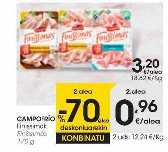 Eroski Campofrio finissimas oferta