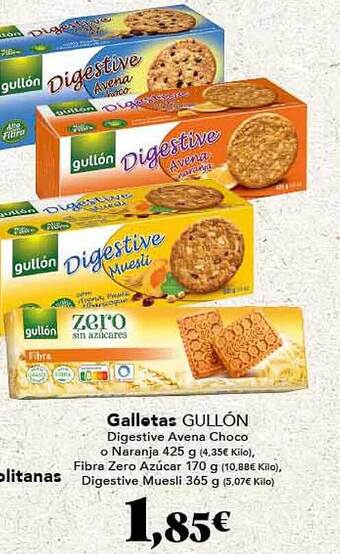 Gadis Galletas gullón oferta