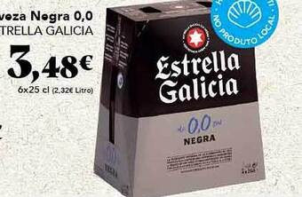 Gadis Cerveza negra 0.0 estrella galicia oferta