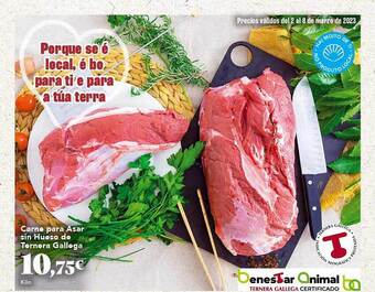 Gadis Carne para asar sin hueso de ternera gallega* oferta