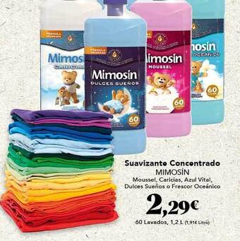 Gadis Suavizante concentrado mimosin oferta