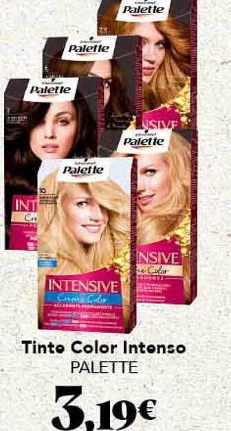 Gadis Tinte color intenso palette oferta