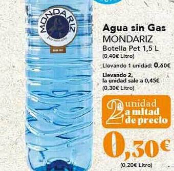 Gadis Agua sin gas mondariz oferta
