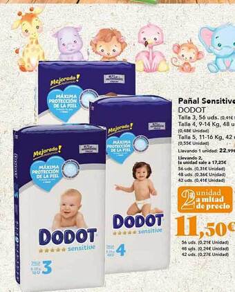 Gadis Pañal sensitive dodot oferta