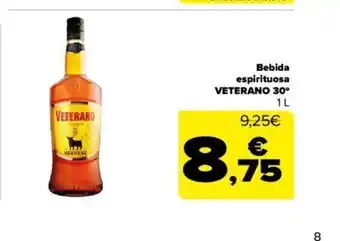 Carrefour Bebida Espirituosa Veterano 30 oferta
