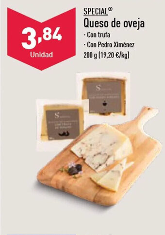 ALDI Queso de oveja oferta