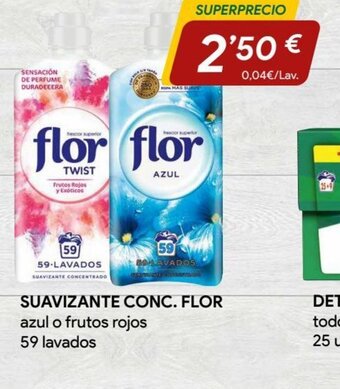 Suavizante conc flor