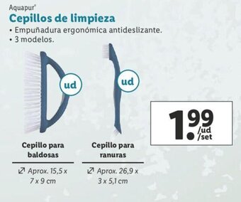 Lidl Cepillos de limpieza oferta