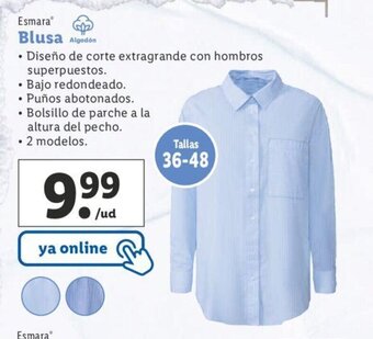 Lidl Blusa oferta