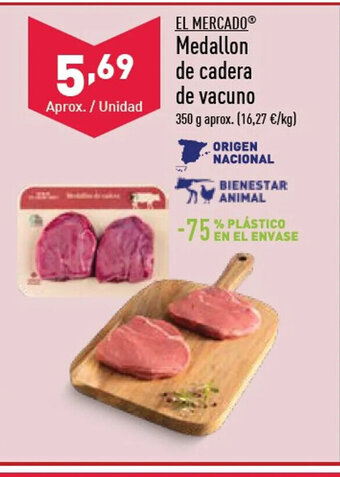ALDI Medallon de cadera de vacuno oferta
