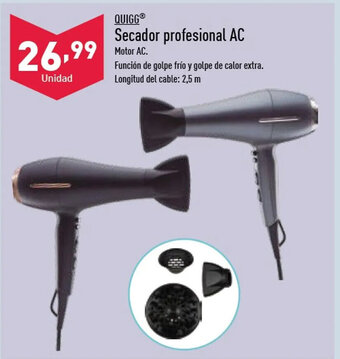 ALDI Secador profesional AC oferta