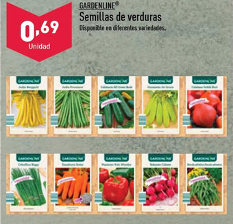 ALDI Semillas de verduras oferta