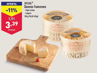 ALDI Quesos franceses oferta