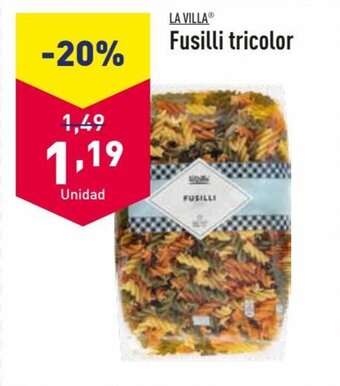 ALDI Fusilli tricolor oferta