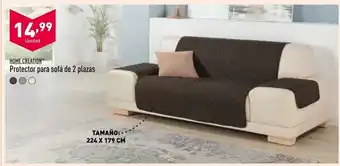 ALDI Protector para sofá de 2 plazas oferta