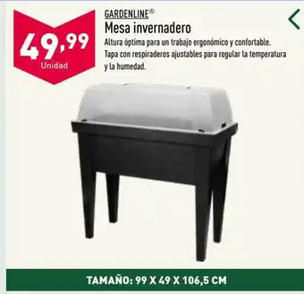ALDI Mesa invernadero oferta