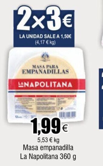 FROIZ Masa empanadilla La Napolitana oferta