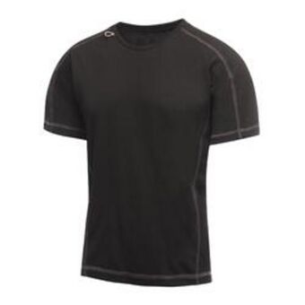 Decathlon Activewear camiseta manga corta modelo beijing hombre caballero blanco/negro oferta
