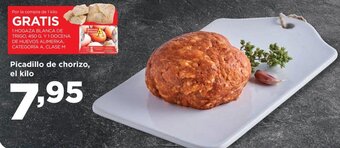 Alimerka Picadillo de chorizo, el kilo oferta