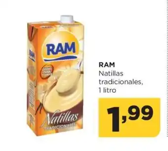 Alimerka Ram Natillas tradicionales 1 litro oferta