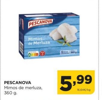 Alimerka Pescanova Mimos de merluza 360 g oferta