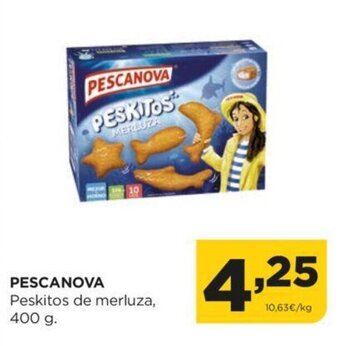 Alimerka Pescanova Peskitos de merluza 400 g oferta